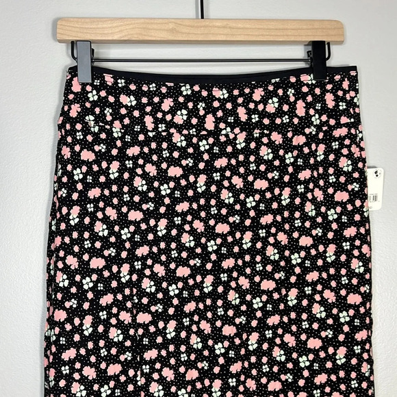 Free People Floral Mini IRL Skirt - Black - Size 4 - NWT - Picture 6 of 11